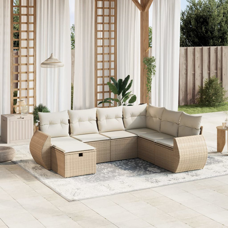 Ensemble de canapé de jardin Vidaxl