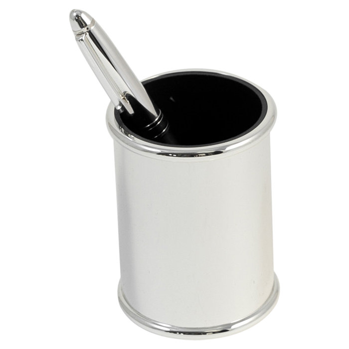 Tasse à plume argenté anable Mauzy
