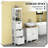 Slim Narrow Bathroom Cabinet Sturdy Anti Tipping Design-429646168