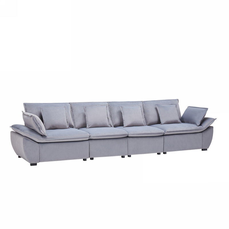 Canapé de 143 po, Gris
