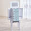 Fashion Prints Freestanding Jewelry Armoire-24337799