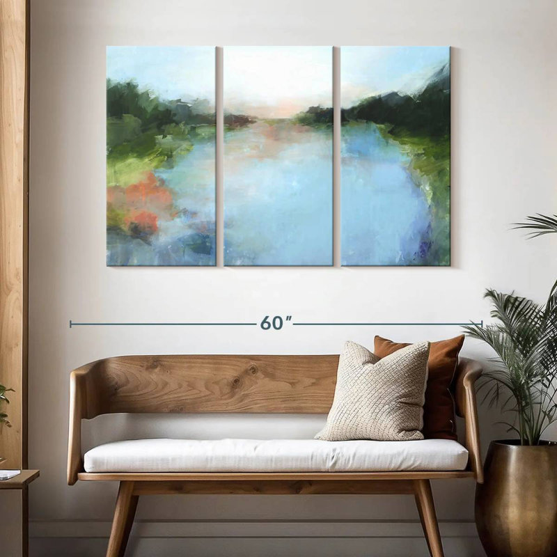 Avery Emerald Lake I, 32" H x 50" W