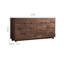 Commode d'appoint en bois massif