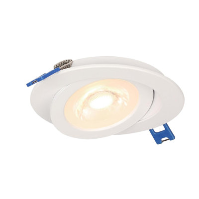 2.52'' Selectable Color Temperature 12 Watt Dimmable Air-Tight IC Rated LED Canless Recessed Lighting Kit
