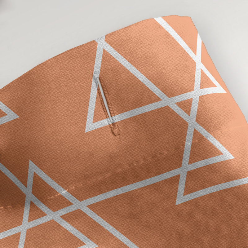 Rideau simple sower katelyn elizabeth dispersed triangles, Orange