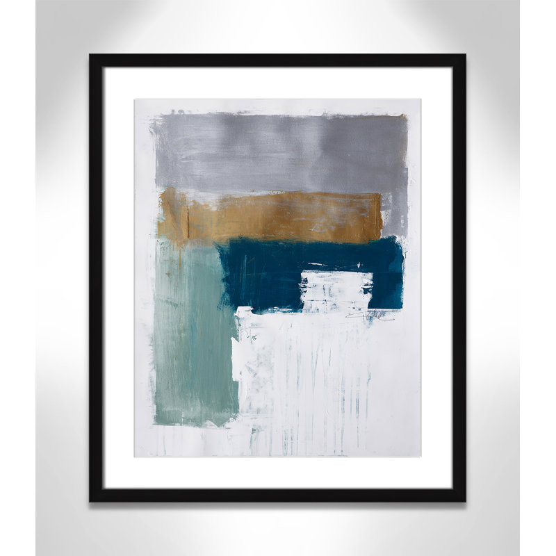 «Malibu Springs I Print» par Filippo Ioco, L 21,5 po x H 25,5 po, Imprimé mat, Noir satiné