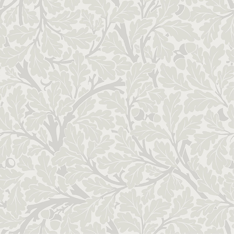 Oak Tree Floral Roll, Dove