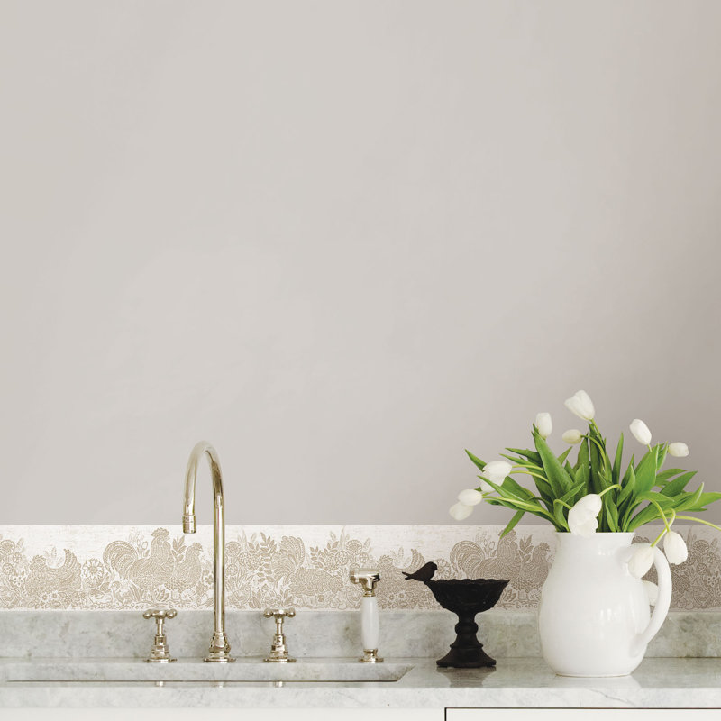 Bordure de poulet bleu parton, Beige