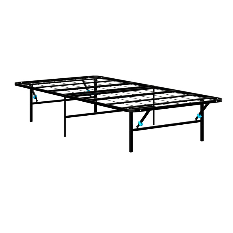 Lit plateforme en métal 14 po, aucun assemblage requis, Lit simple