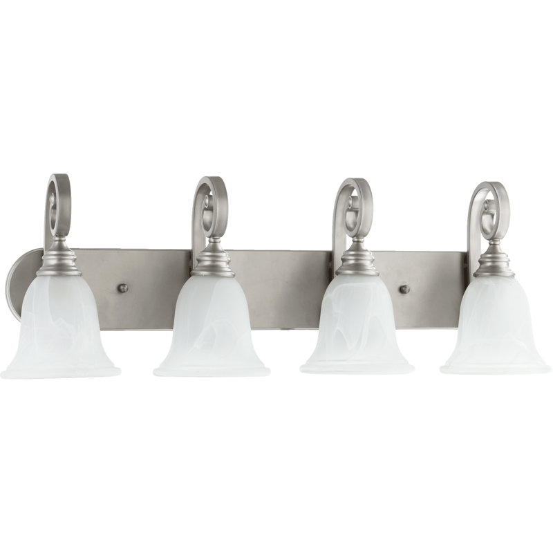 Cambron 4 - Light Dimmable Vanity Light, Classic Nickel