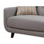 Canapé en mélange de polyester, pieds en bois massif, rembourrage en mousse haute densité et 2 coussins décoratifs-1225158982-1225158983