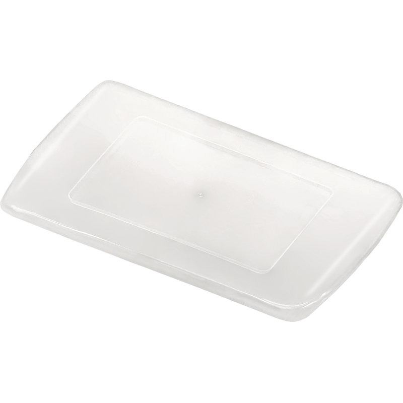  Multi-Purpose Bin Lid, Clear, Pack Of 6