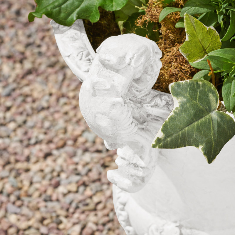 Filtres d'urne d'intérieur pour jardin, Blanc antique