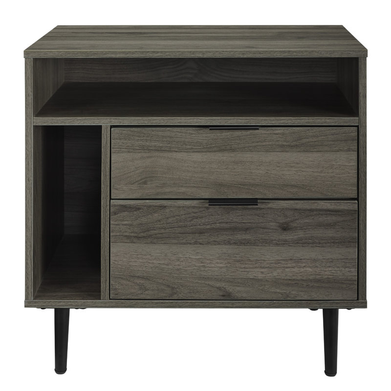 Ridlon End Table, Slate Grey