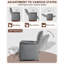 Fauteuil inclinable, sièges inclinables réglables électriques en polyuréthane avec télécommande, fauteuil inclinable moderne avec coussin de siège épais et dossier-761852465