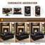 Canapé 63 po avec 2 coussins Chesterfield-1945783543
