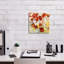 «Red Poppy Chaos» par Shirley Novak, art mural sur toile-154595846