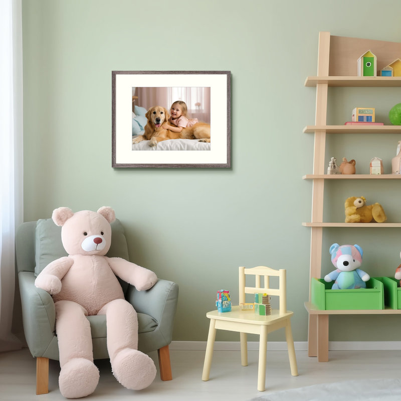 Cadre photo Hazelrose, Gris, 11 po x 14 po, 16 po x 20 po