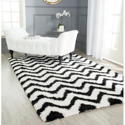 Chevron Hand Woven Area Rug