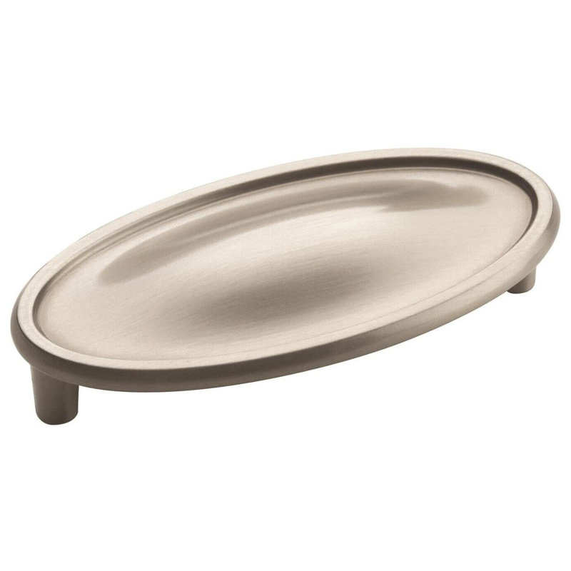 Poignée coupe 3 po nickel satiné