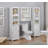 Dorset 27" W x 29" H Wall Mounted Bath Storage Cabinet with Two Open Shelves