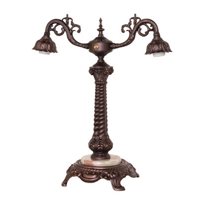 20" High Rope 2 Arm Table Base
