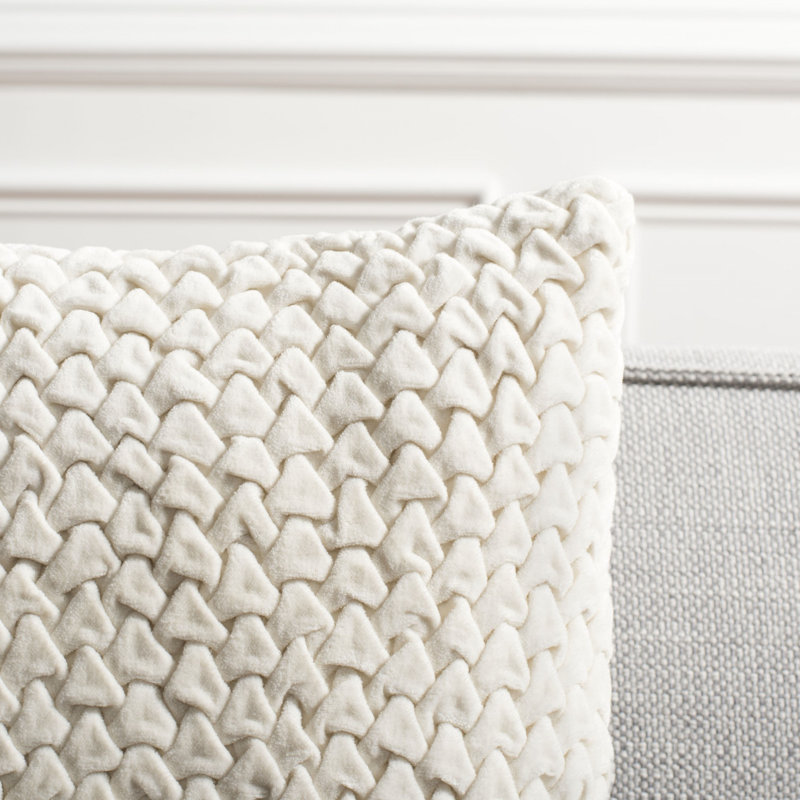  Cotton Throw Pillow, 20" x 20"