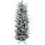 Arbre de Noël artificiel enneigé 6 pi de haut
