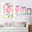 «Pink Blooming Rose», reproduction d'art sur toile traditionnelle-1124123256-1124123257