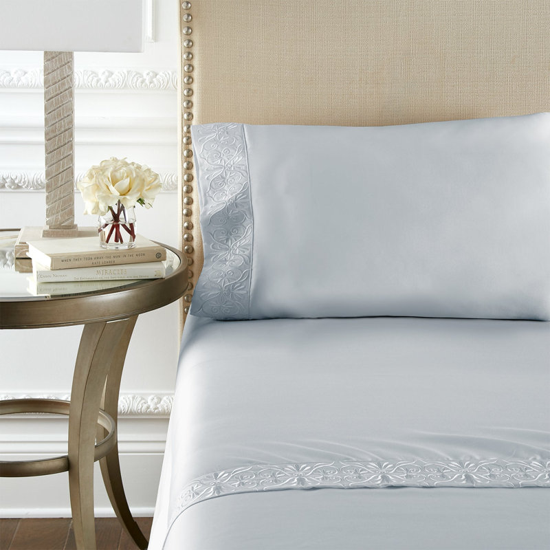  Ariane™ Sheet Set, Cal King, Light Blue