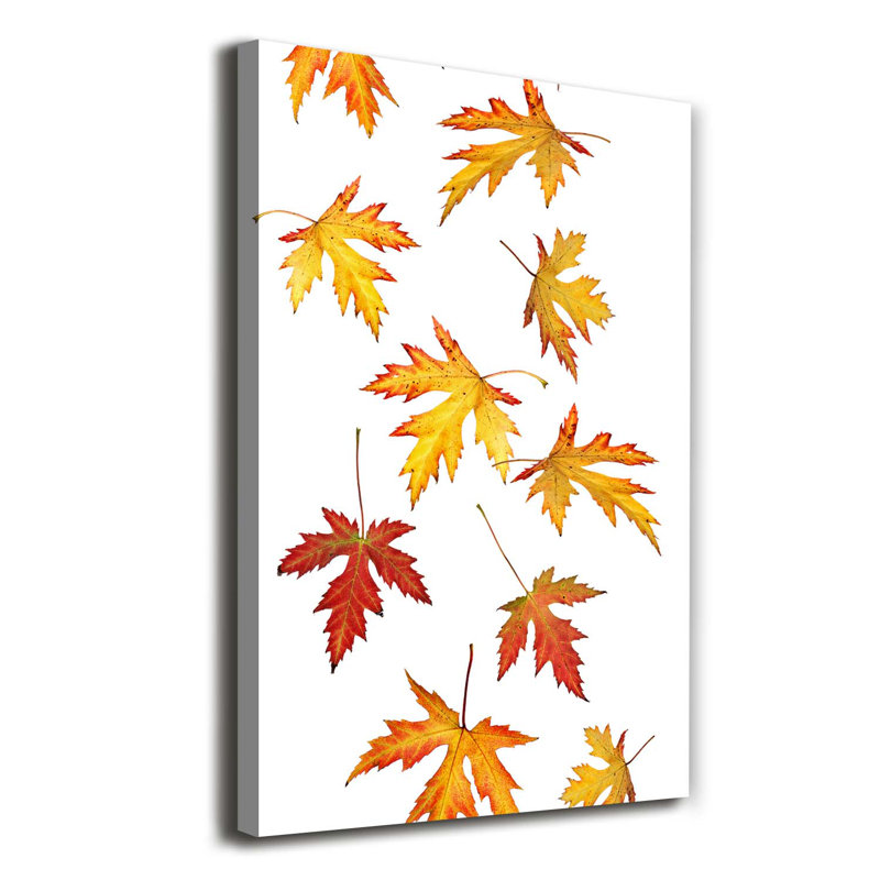 Autumn Leaves - Wrapped Canvas Print