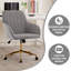Adjustable Office Chair, Ergonomic Swivel Chair, Backrest Seat,Upholstered Office Chair-130596842-130596850