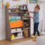 Wooden Pocket Storage Bookcase-84694927