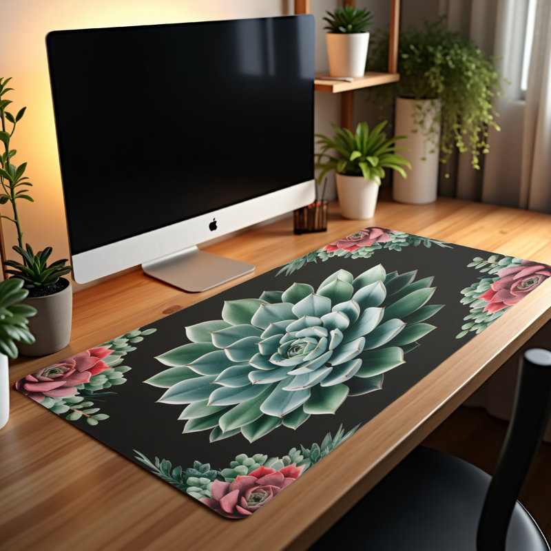 Polyester Desk Pad, 23.6x13.8