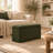 32" Rectangle Velvet Storage Ottoman Bench For Living Room-1366460623