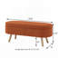 Banc de rangement avec repose-pieds ovale-1800178243