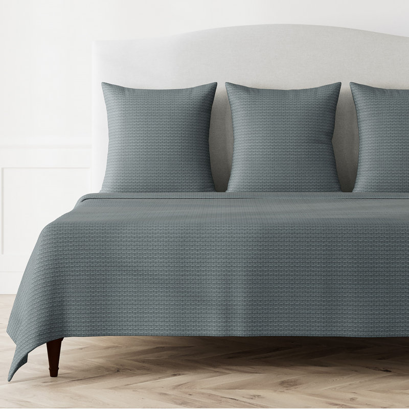 Pavilion Coverlet, King Coverlet, Frost