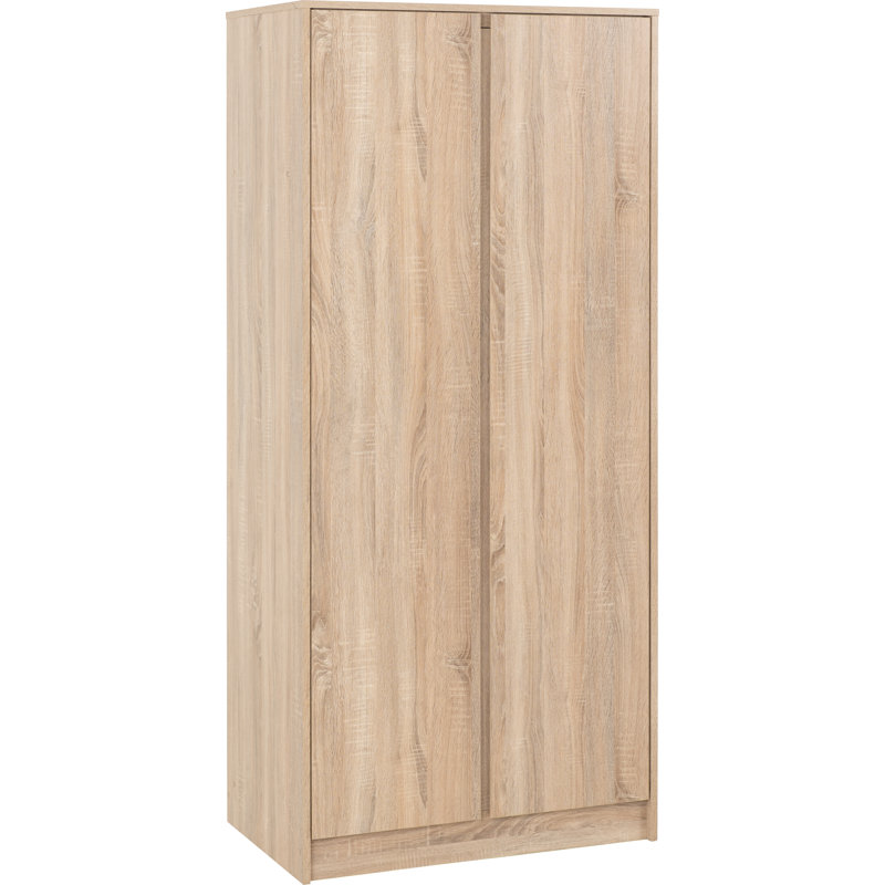 Braunstein 2 Door Wardrobe, Beige