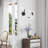 Marimar Steel Candle Wall Light-1208897257
