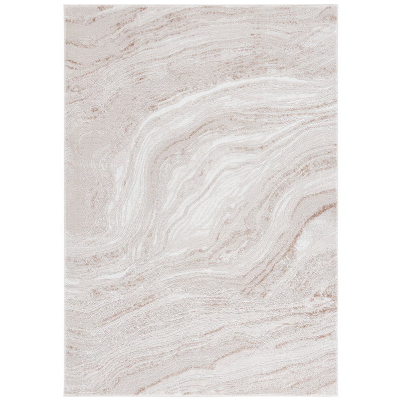 Yusef Performance Abstract Rug, Round 6'7"