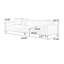 Canapé modulaire en velours blanc-1683568297