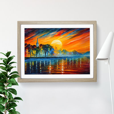 Glowing Sunrise Vol.3 - Framed Print