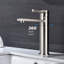 Robinet de lavabo de salle de bain à poignée simple