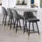 Swivel Upholstered 26"/29" Counter & Bar Stool With Solid Metal Frame and Velvet Back-1125635294-1108902028