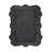 Baroque Resin Wall Mirror, Black