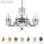 Bagatelle 10 Light 24.5in x 35in Chandelier in French Gold with Clear Heritage Handcut Crystals-765216746-765216744