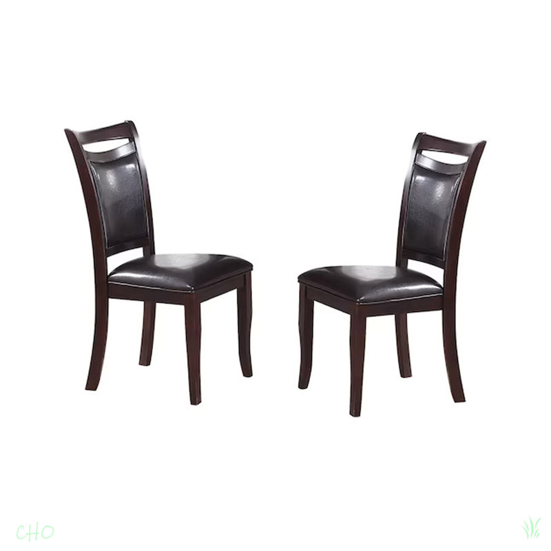 Mid-Century Modern Set Of 2 Counter Height Chairs