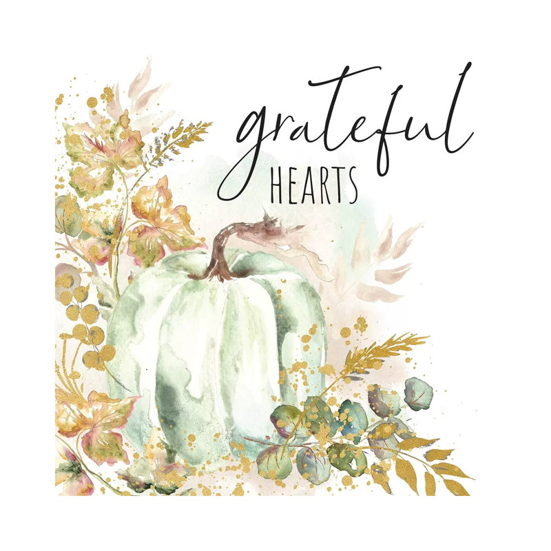 «Ghost Pumpkin Harvest Sentiment I» par Tre Sorelle Studios - impression, Aucun mat, H 18 po x l 18 po x 1,5 po, Toile tendue