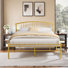 Ensemble de chambre à coucher moderne avec 2 tables de chevet Scaggs