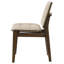 Chaise d'appoint rembourrée Redbridge crème et noyer-1432183511-1432183508